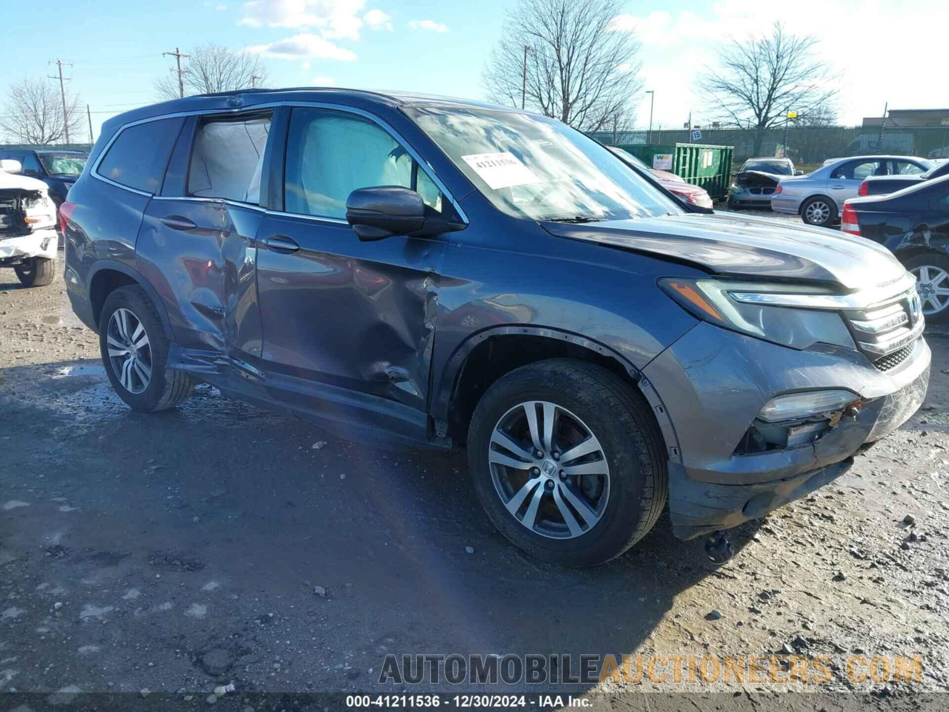 5FNYF5H39HB017549 HONDA PILOT 2017