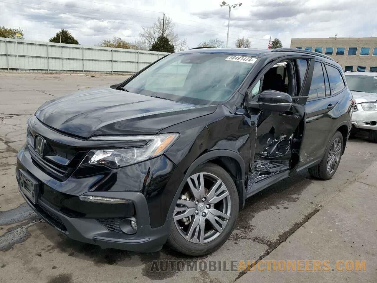 5FNYF5H39NB007325 HONDA PILOT 2022