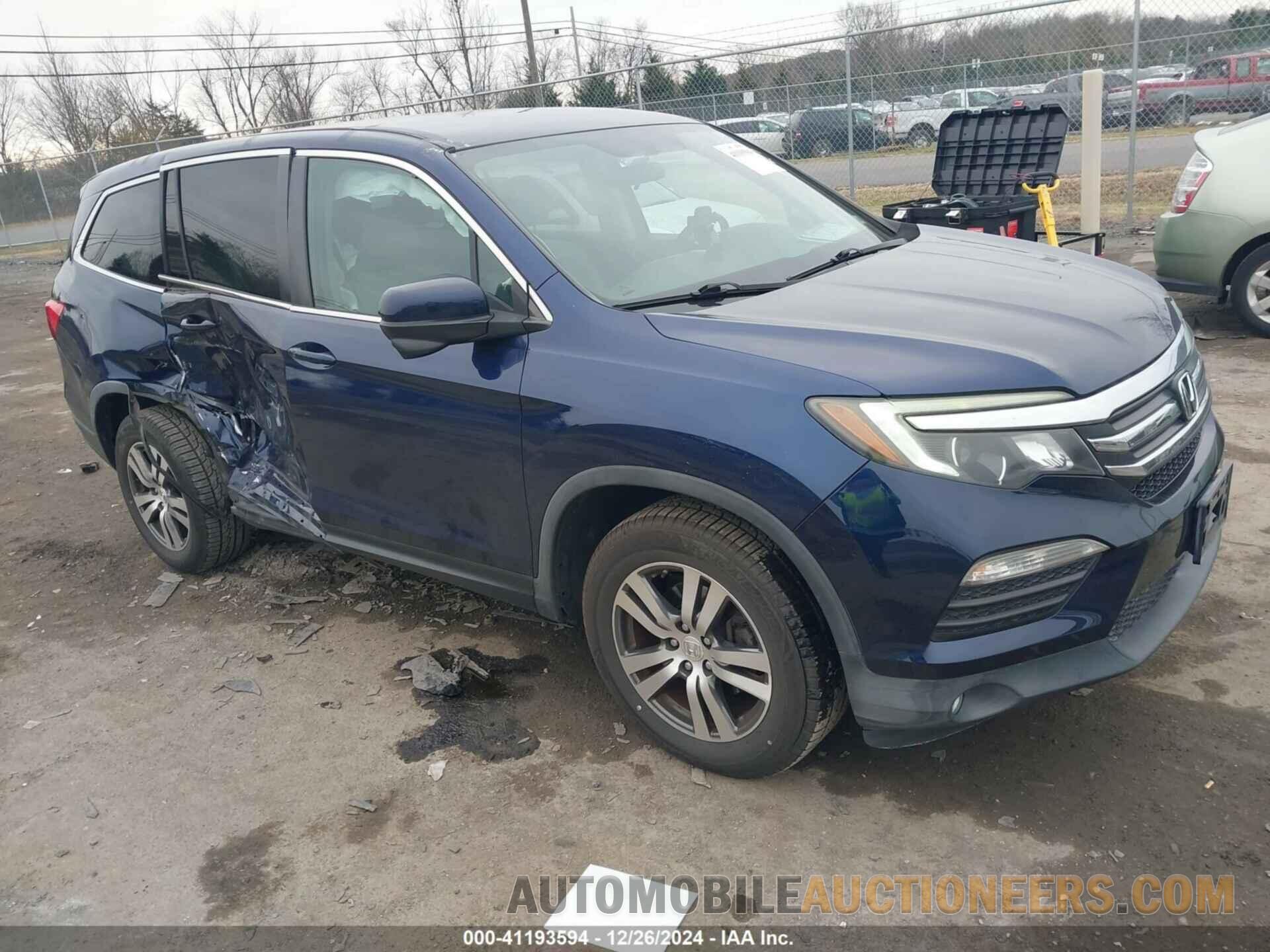 5FNYF5H3XGB027490 HONDA PILOT 2016