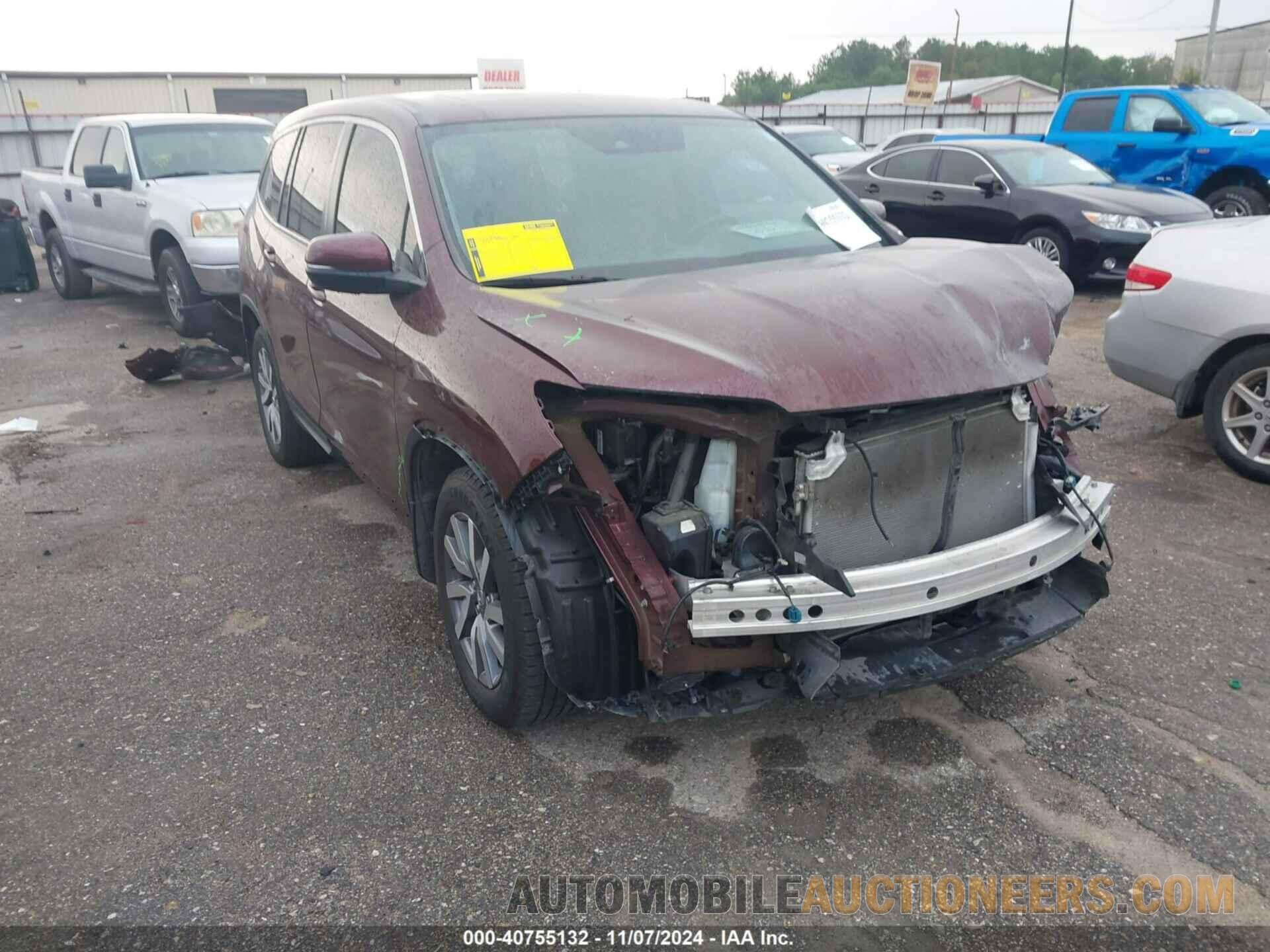 5FNYF5H50LB015019 HONDA PILOT 2020