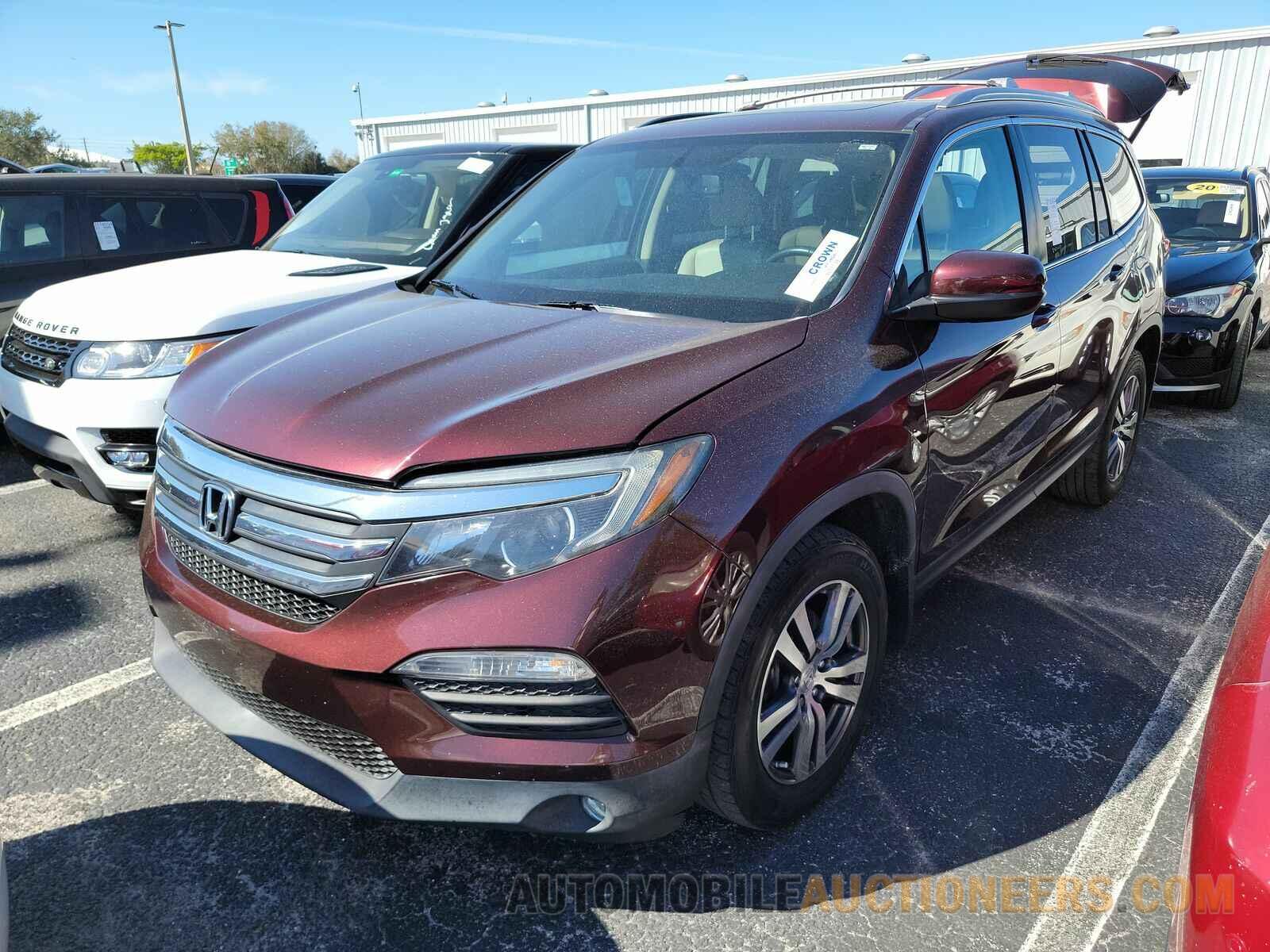 5FNYF5H51GB025726 Honda Pilot 2016