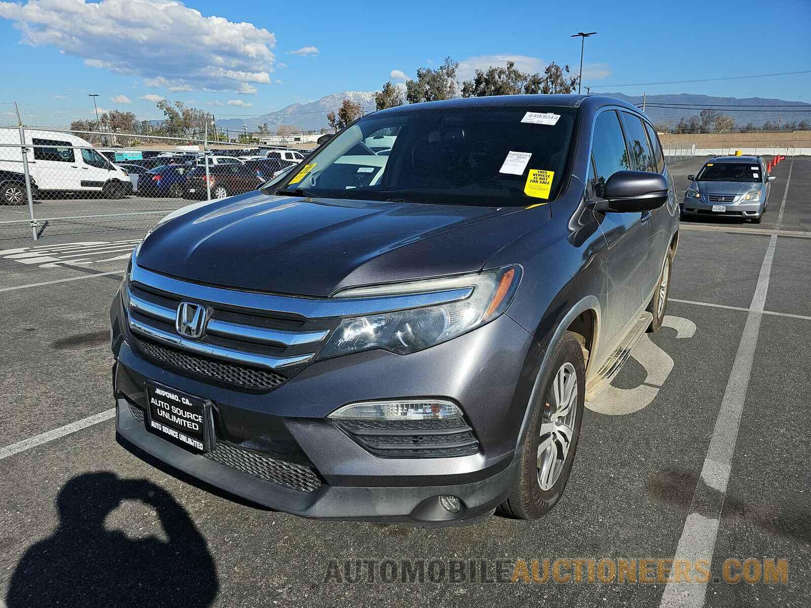 5FNYF5H51HB006742 Honda Pilot 2017