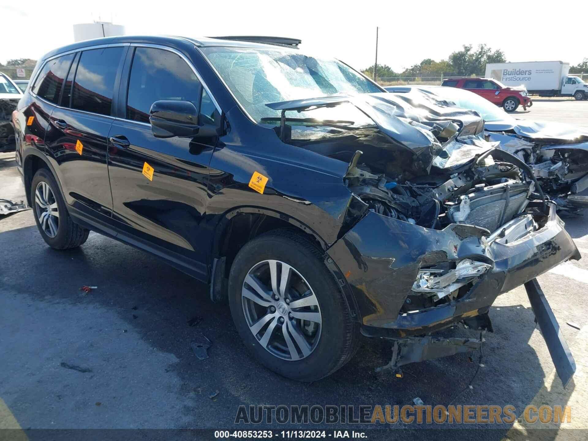 5FNYF5H52HB040804 HONDA PILOT 2017