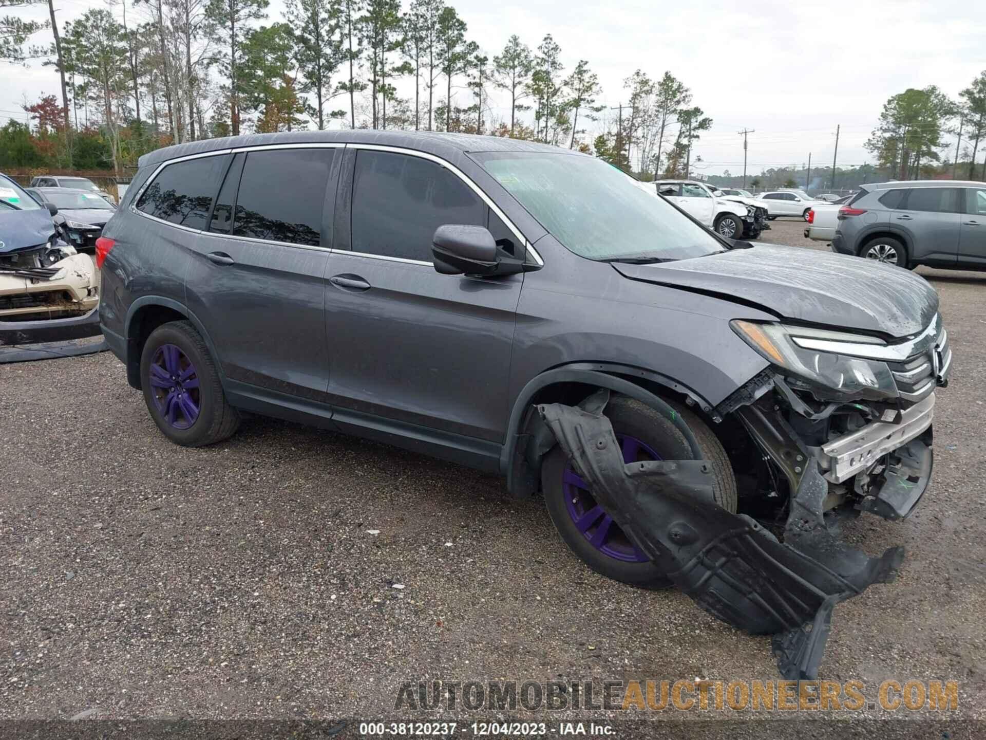 5FNYF5H53JB016601 HONDA PILOT 2018