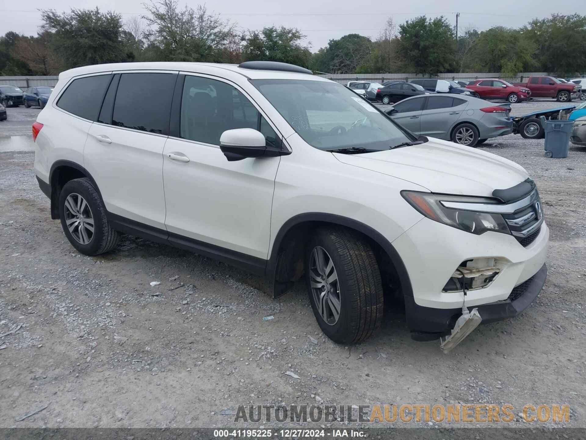 5FNYF5H54HB009568 HONDA PILOT 2017