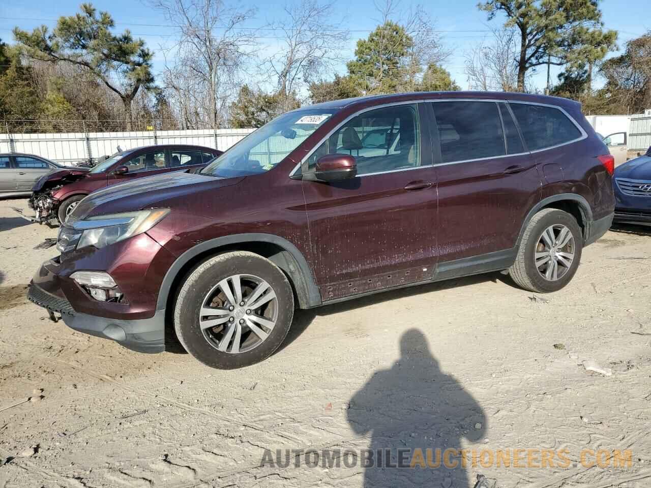 5FNYF5H55GB047678 HONDA PILOT 2016