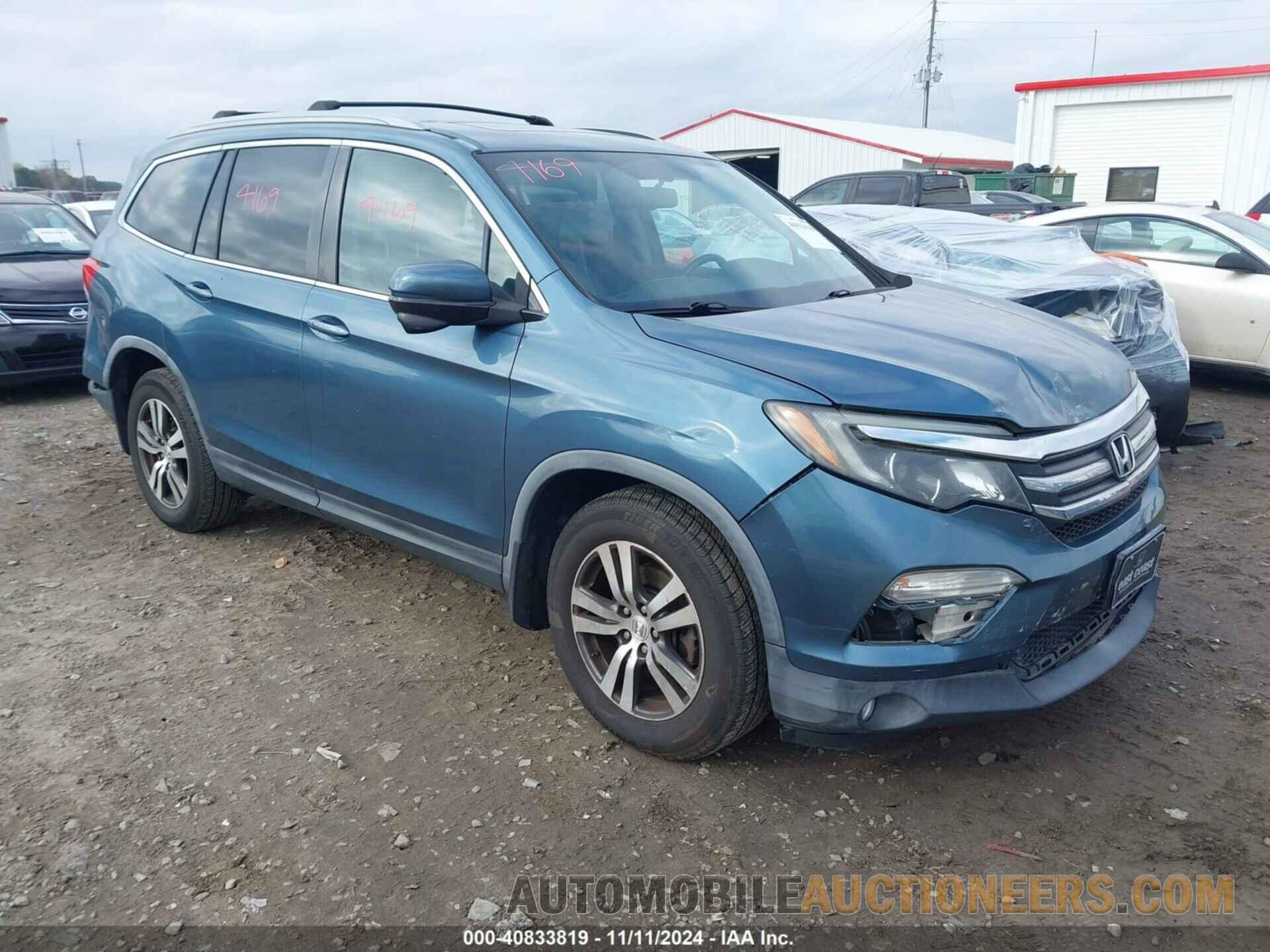 5FNYF5H56GB008422 HONDA PILOT 2016