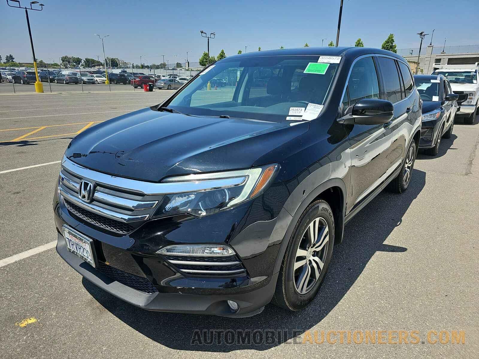 5FNYF5H57GB033748 Honda Pilot 2016