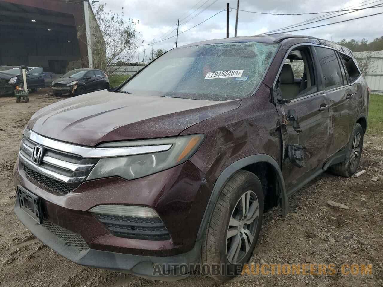 5FNYF5H57GB054325 HONDA PILOT 2016