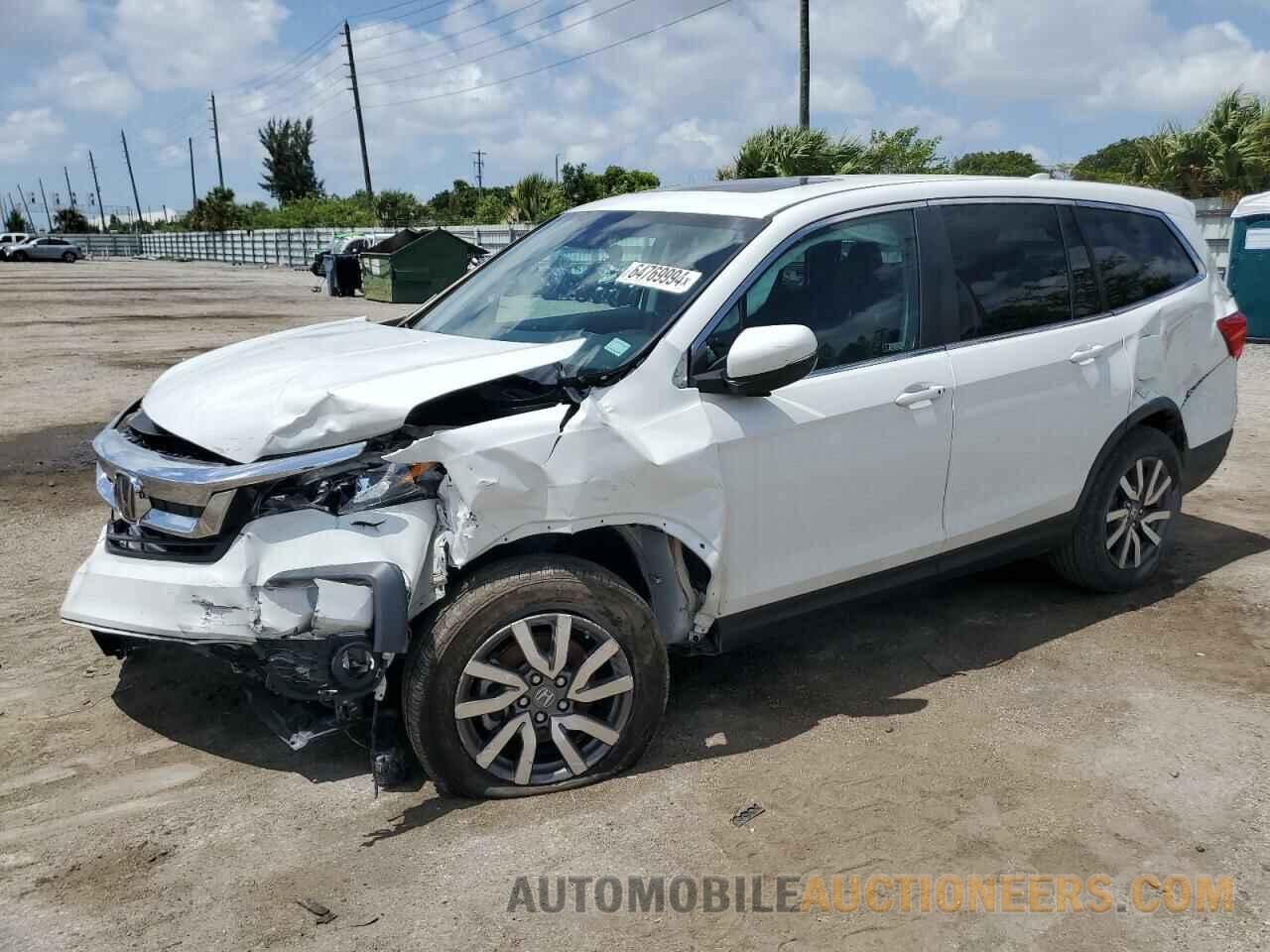 5FNYF5H57MB025693 HONDA PILOT 2021