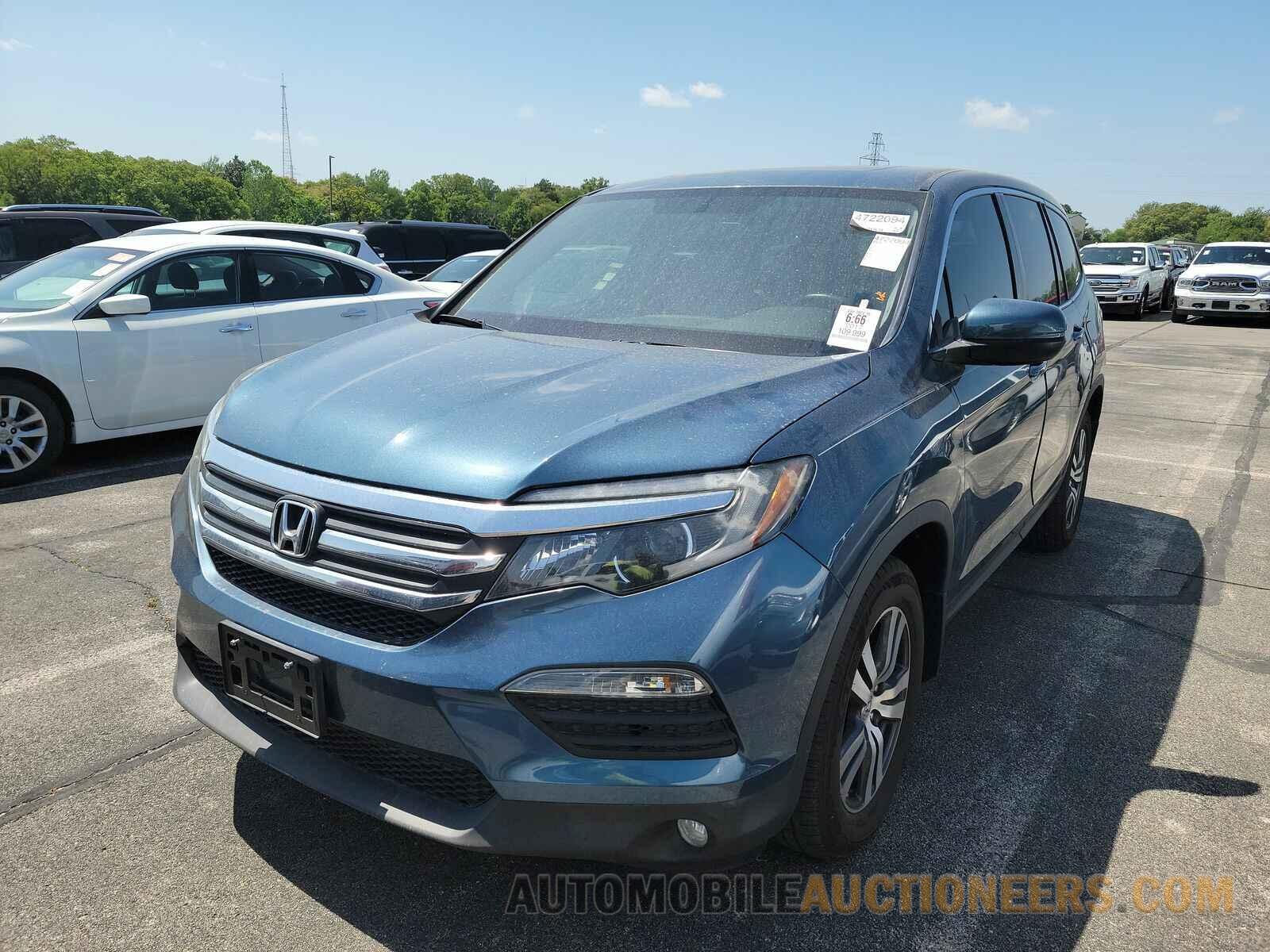 5FNYF5H58HB006656 Honda Pilot 2017