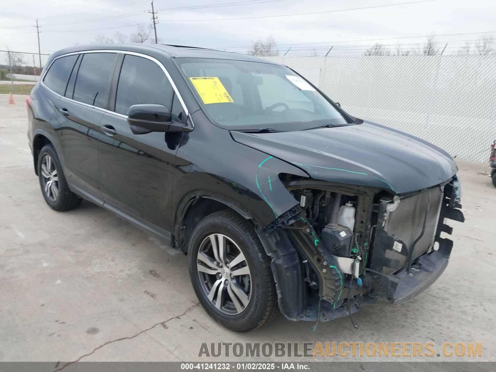 5FNYF5H58HB047367 HONDA PILOT 2017