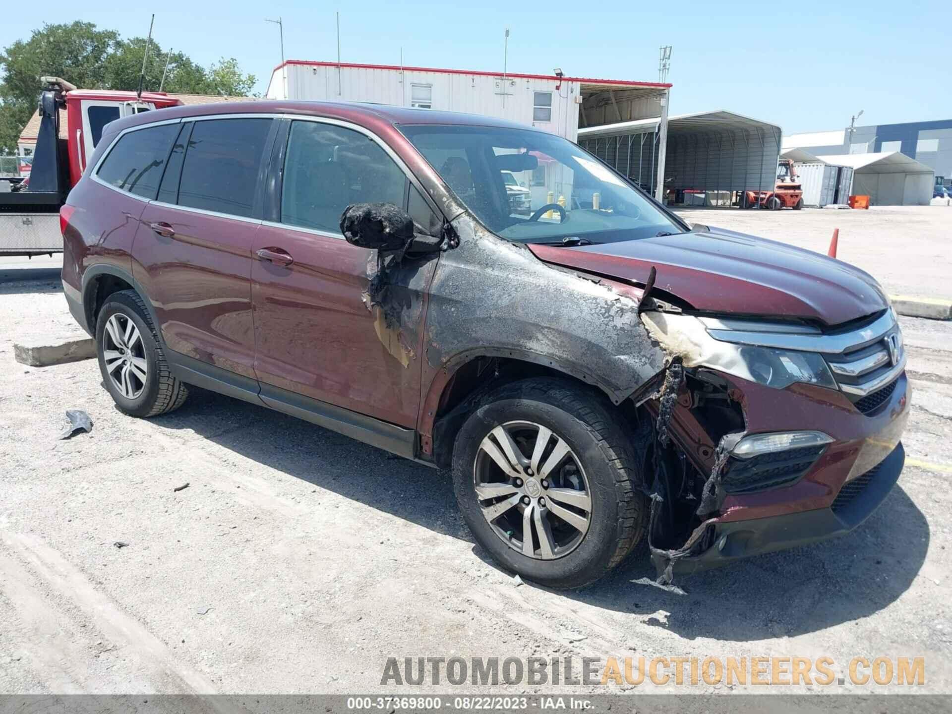 5FNYF5H59JB027392 HONDA PILOT 2018