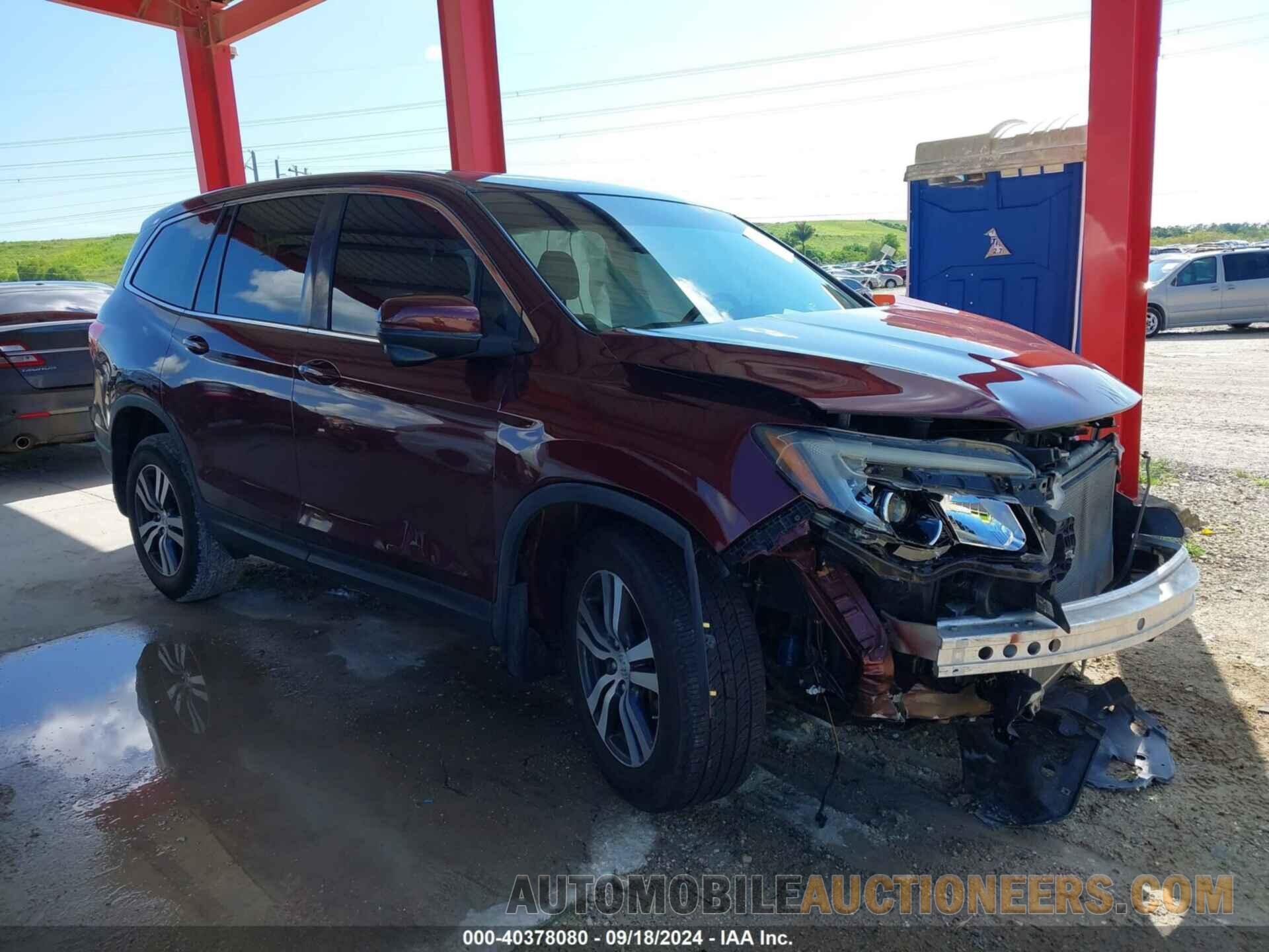 5FNYF5H59JB030003 HONDA PILOT 2018