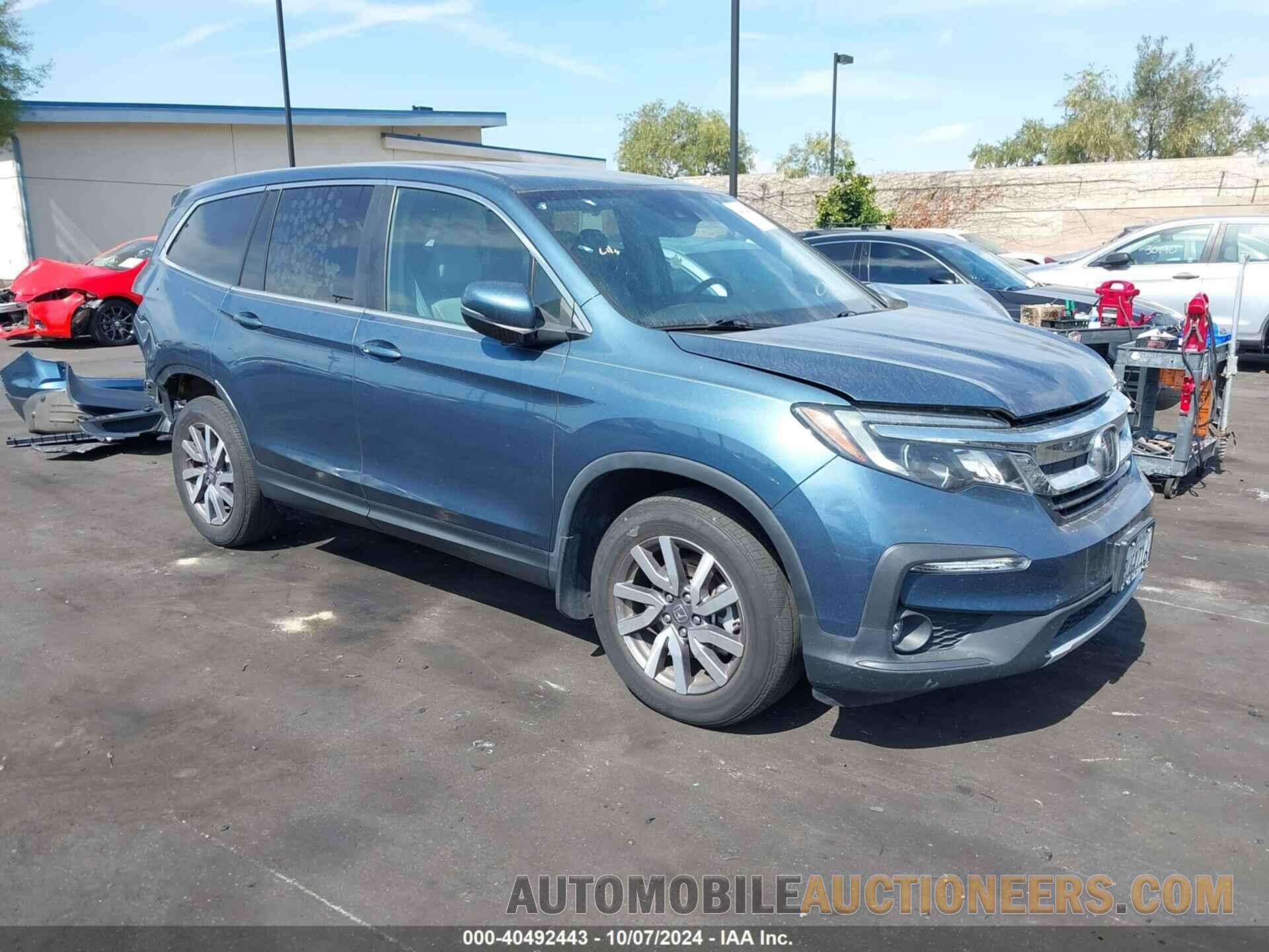 5FNYF5H5XMB007544 HONDA PILOT 2021