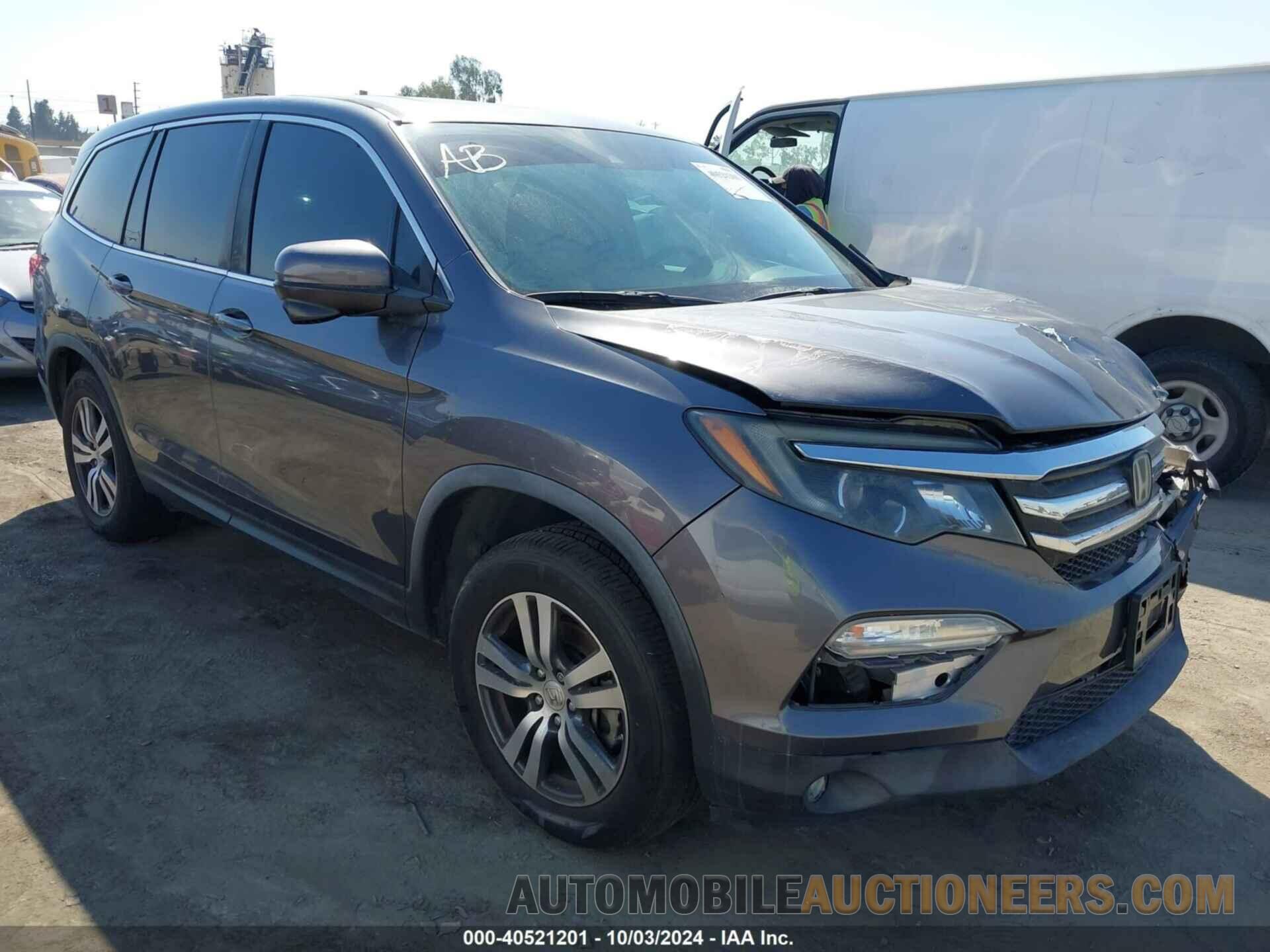 5FNYF5H61HB031004 HONDA PILOT 2017