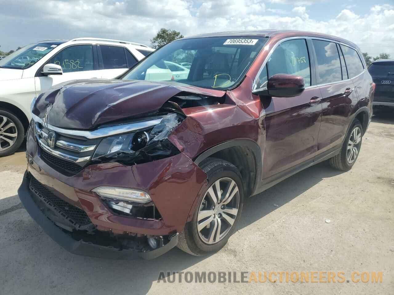 5FNYF5H67JB016643 HONDA PILOT 2018