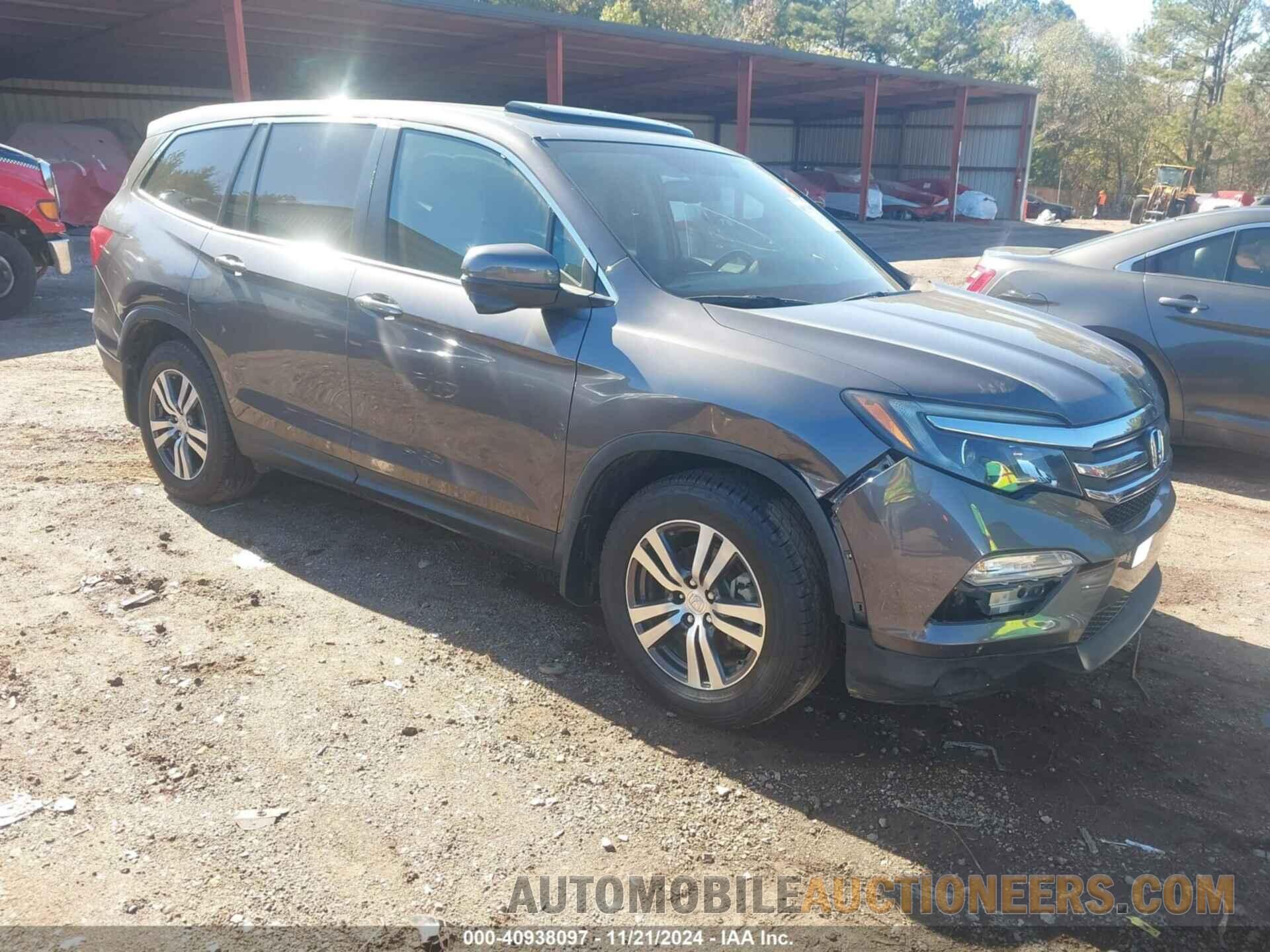 5FNYF5H76HB038135 HONDA PILOT 2017