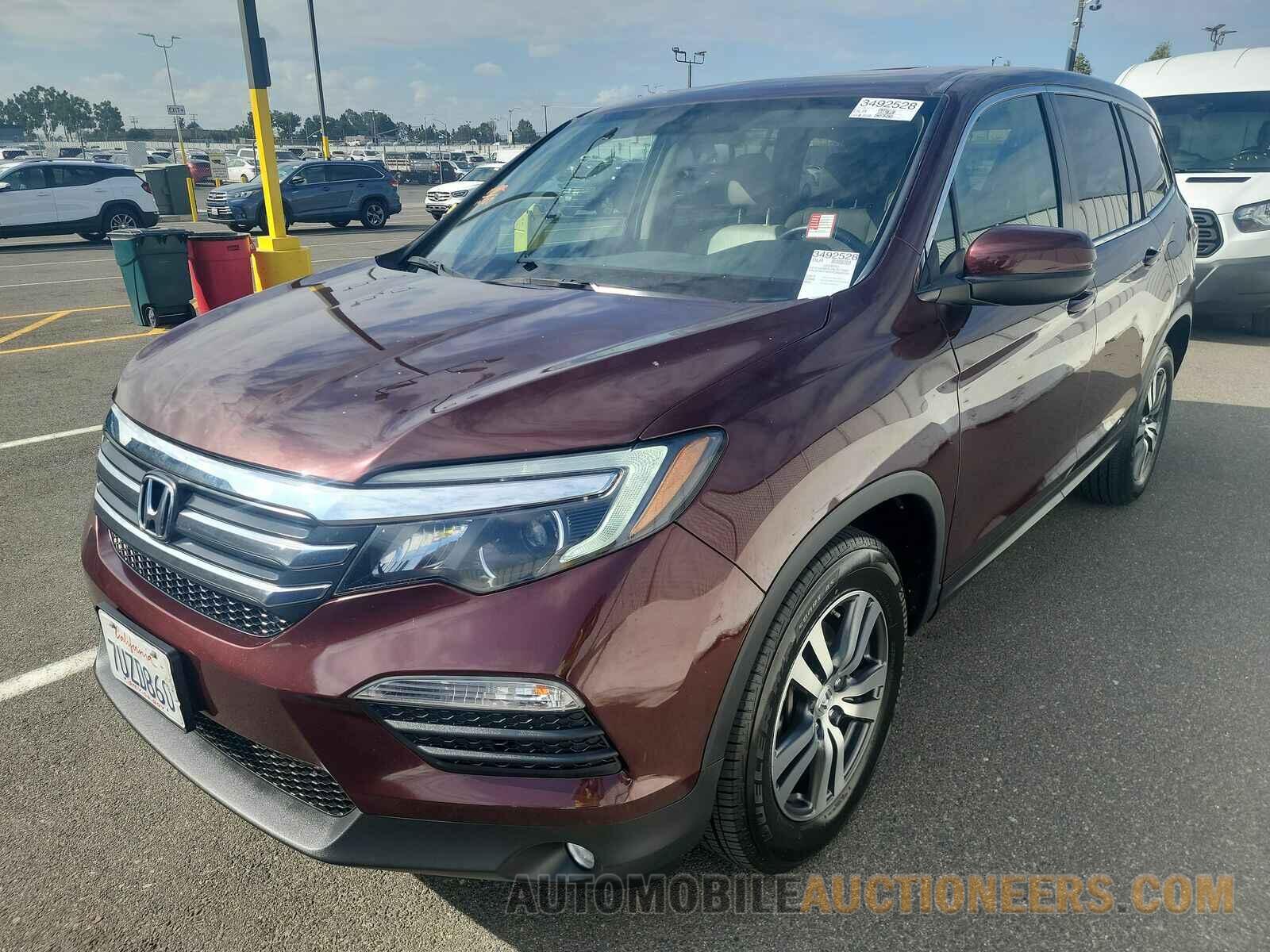 5FNYF5H77GB043035 Honda Pilot 2016