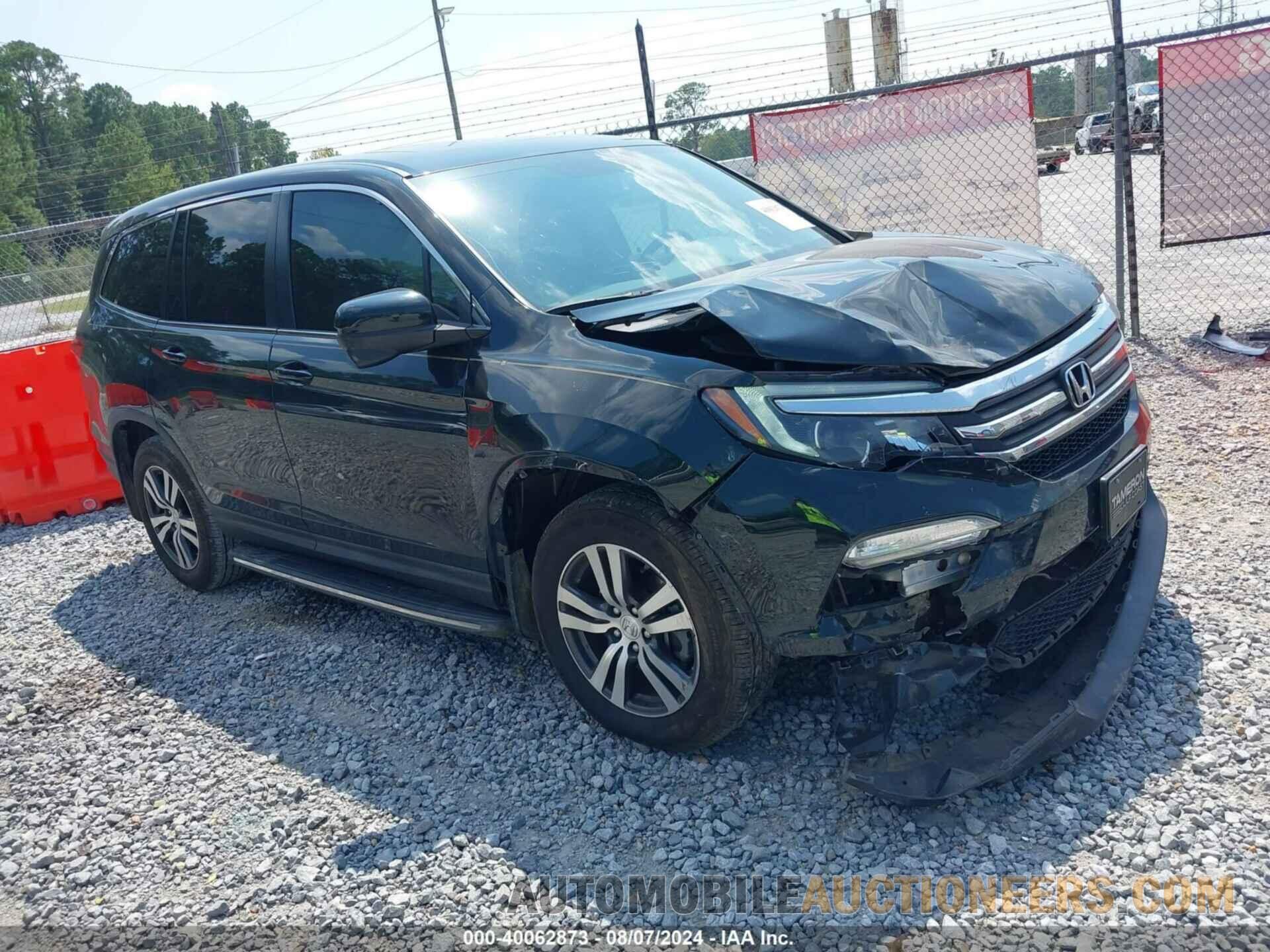 5FNYF5H79GB022347 HONDA PILOT 2016