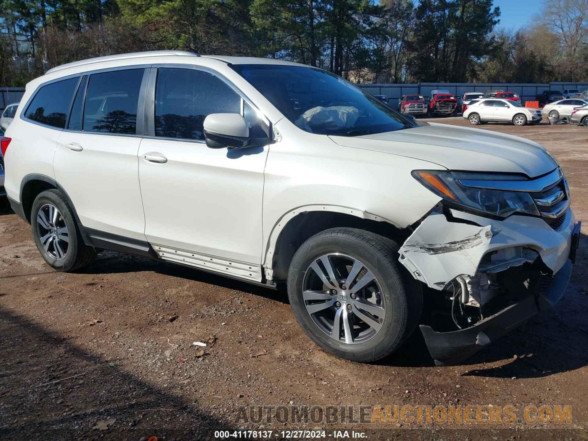 5FNYF5H84GB038481 HONDA PILOT 2016