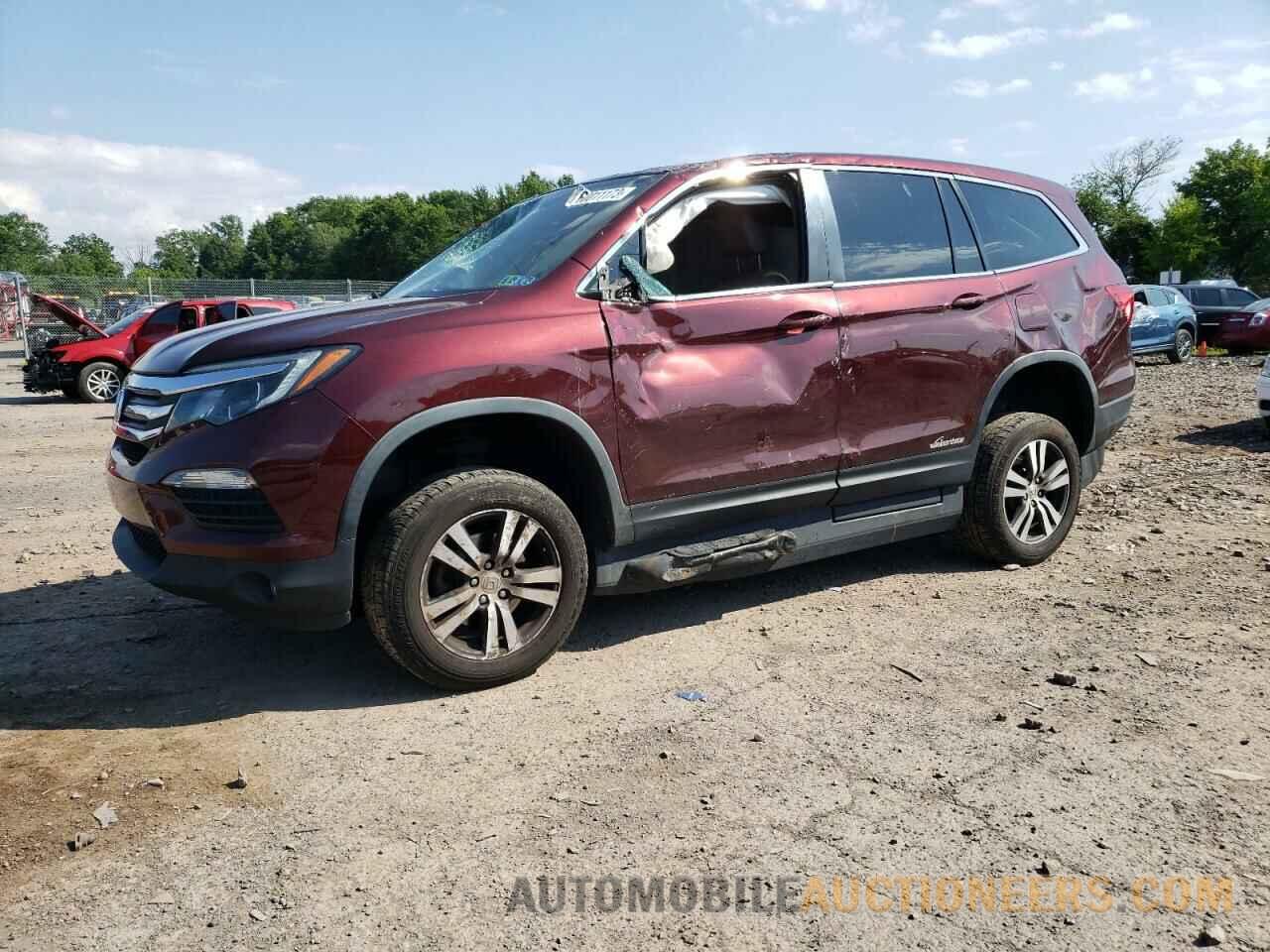 5FNYF5H84JB018125 HONDA PILOT 2018