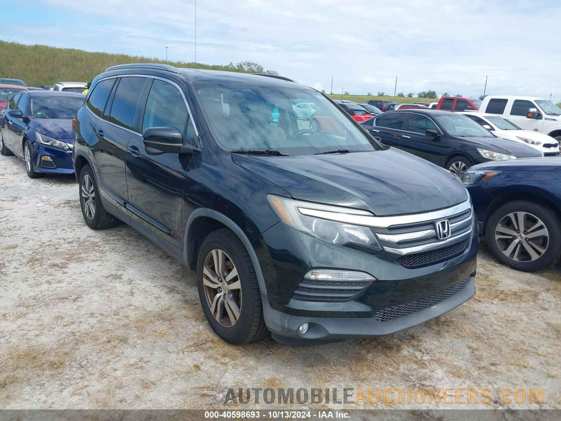 5FNYF5H85GB018403 HONDA PILOT 2016