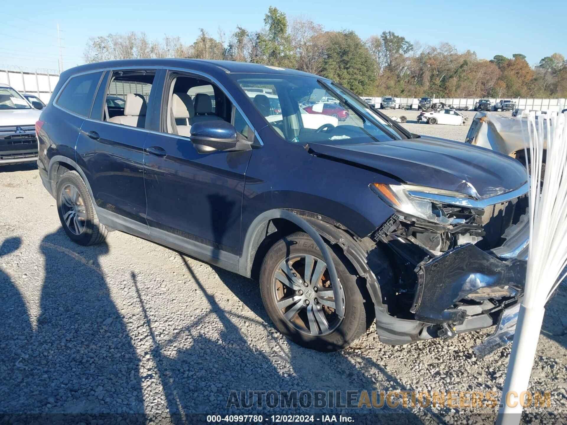 5FNYF5H88GB002986 HONDA PILOT 2016