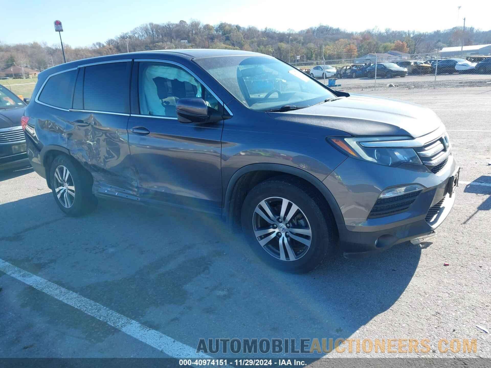 5FNYF5H88HB034161 HONDA PILOT 2017