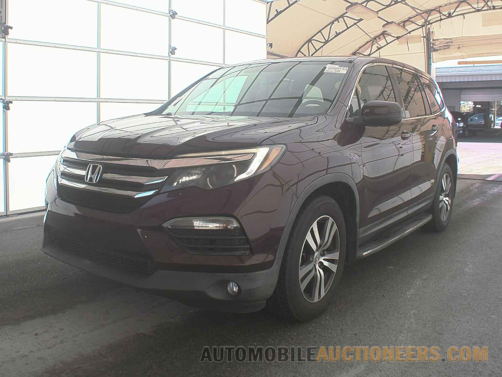 5FNYF5H89GB041781 Honda Pilot 2016