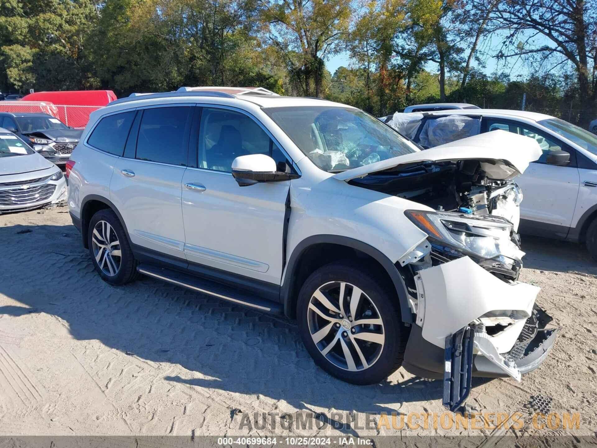 5FNYF5H90JB008913 HONDA PILOT 2018