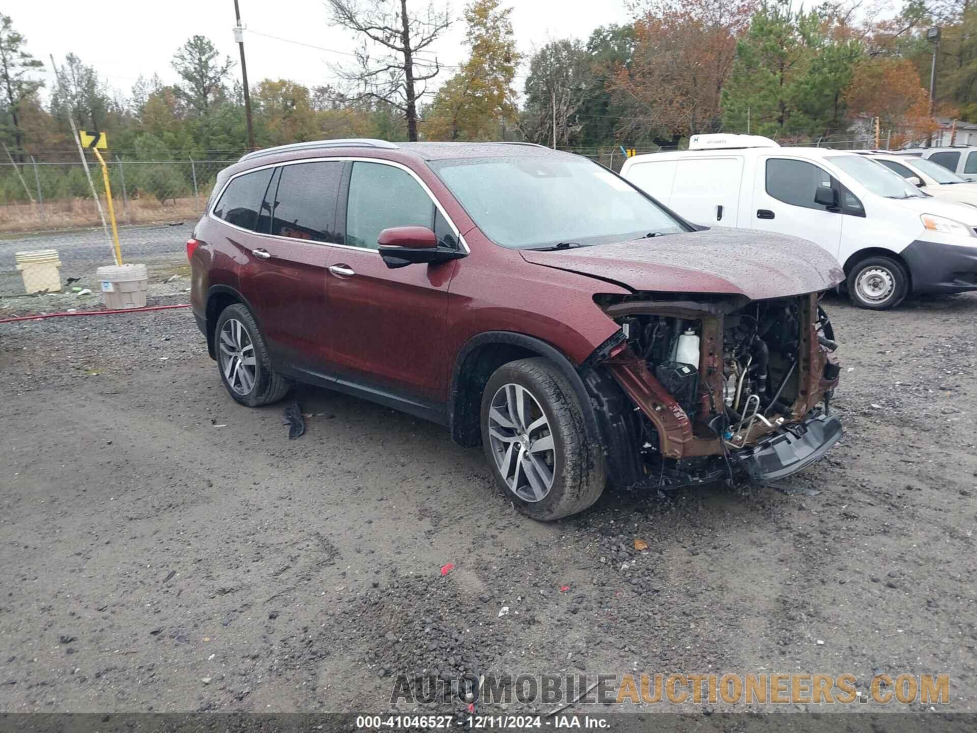 5FNYF5H91JB003302 HONDA PILOT 2018