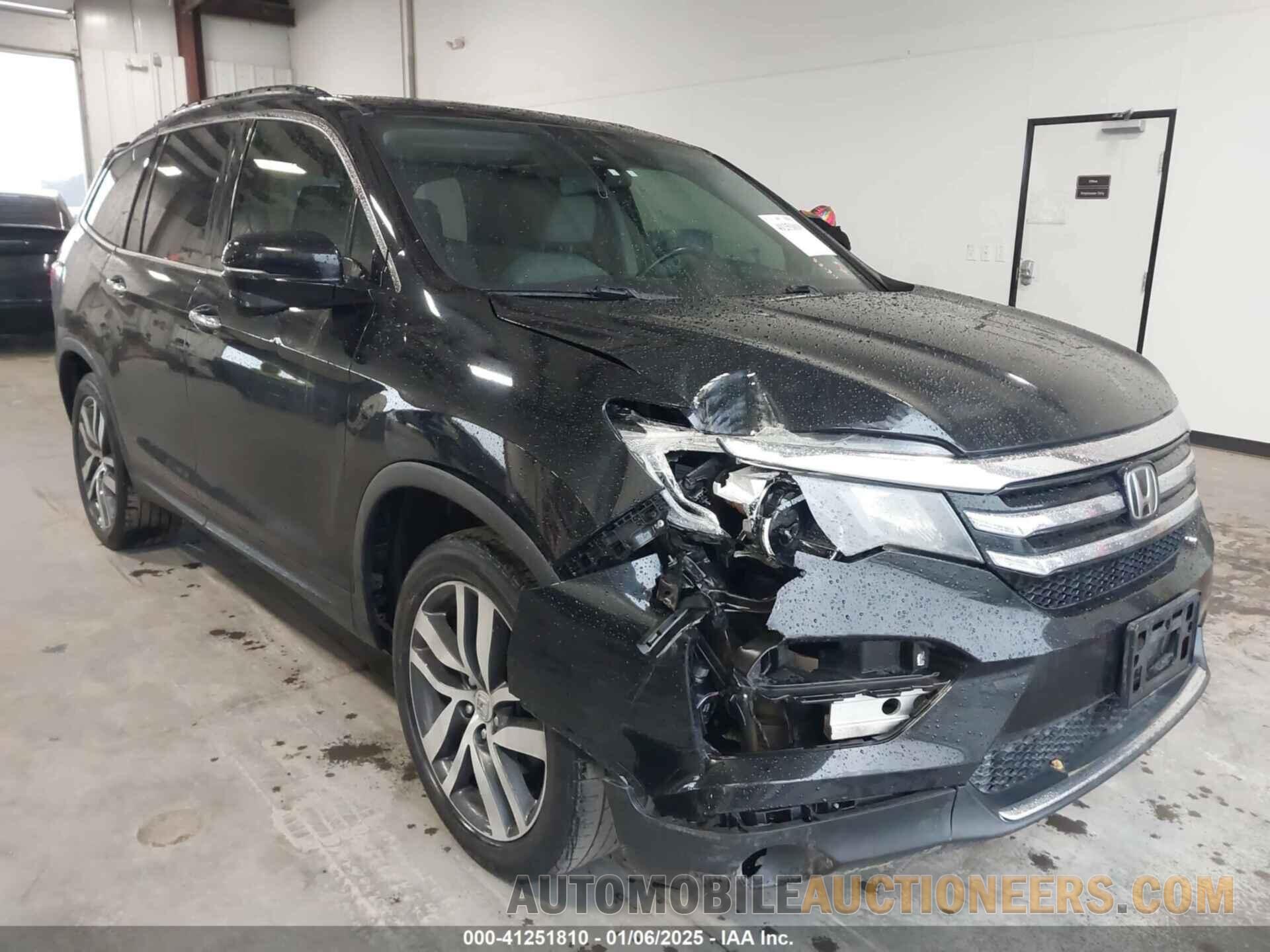 5FNYF5H95GB053323 HONDA PILOT 2016