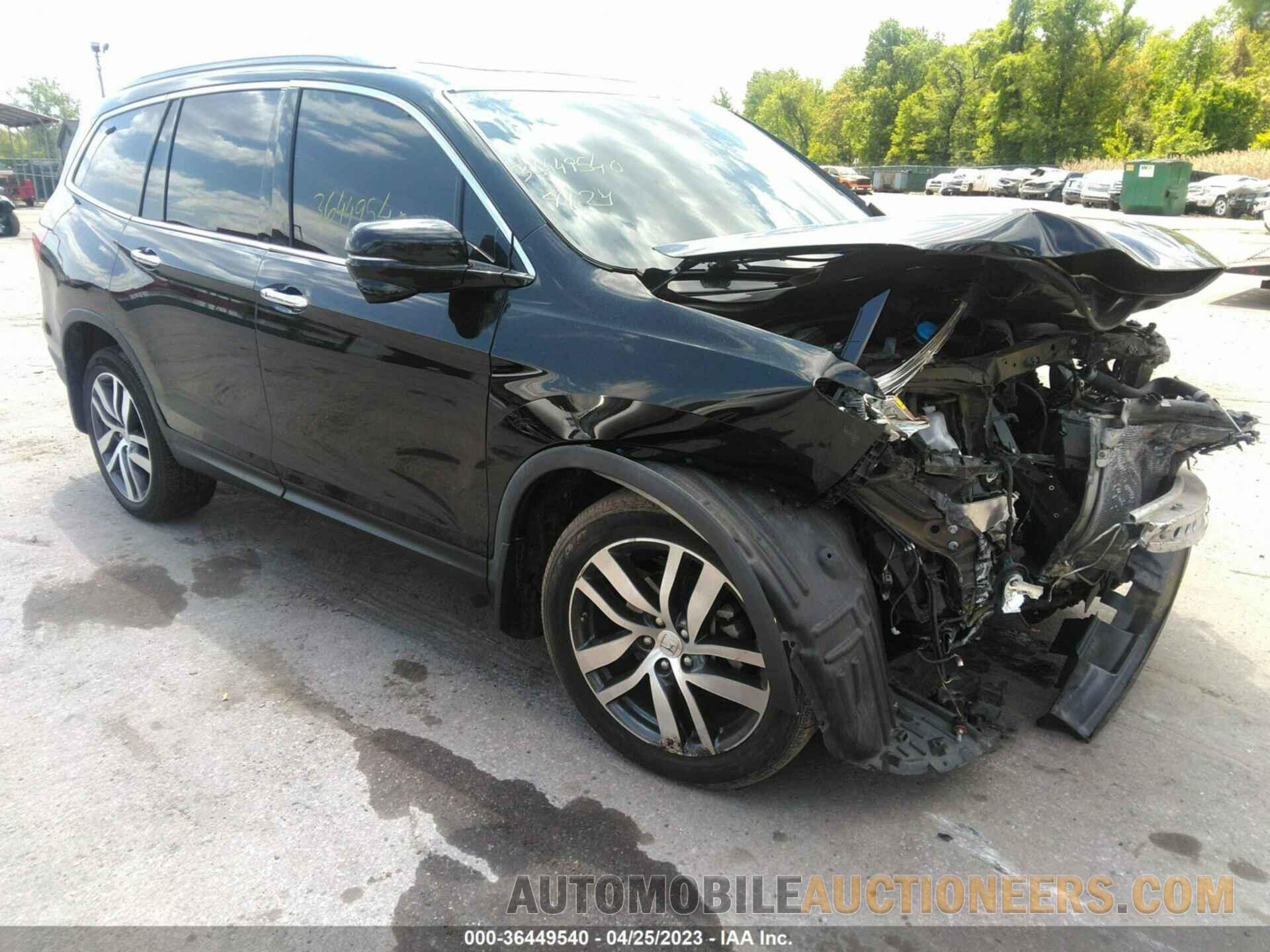 5FNYF5H99JB018453 HONDA PILOT 2018