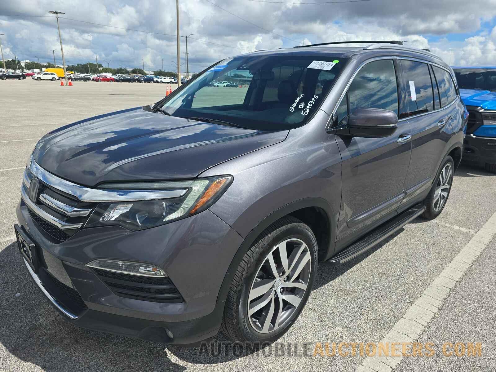 5FNYF6H00GB121308 Honda Pilot 2016