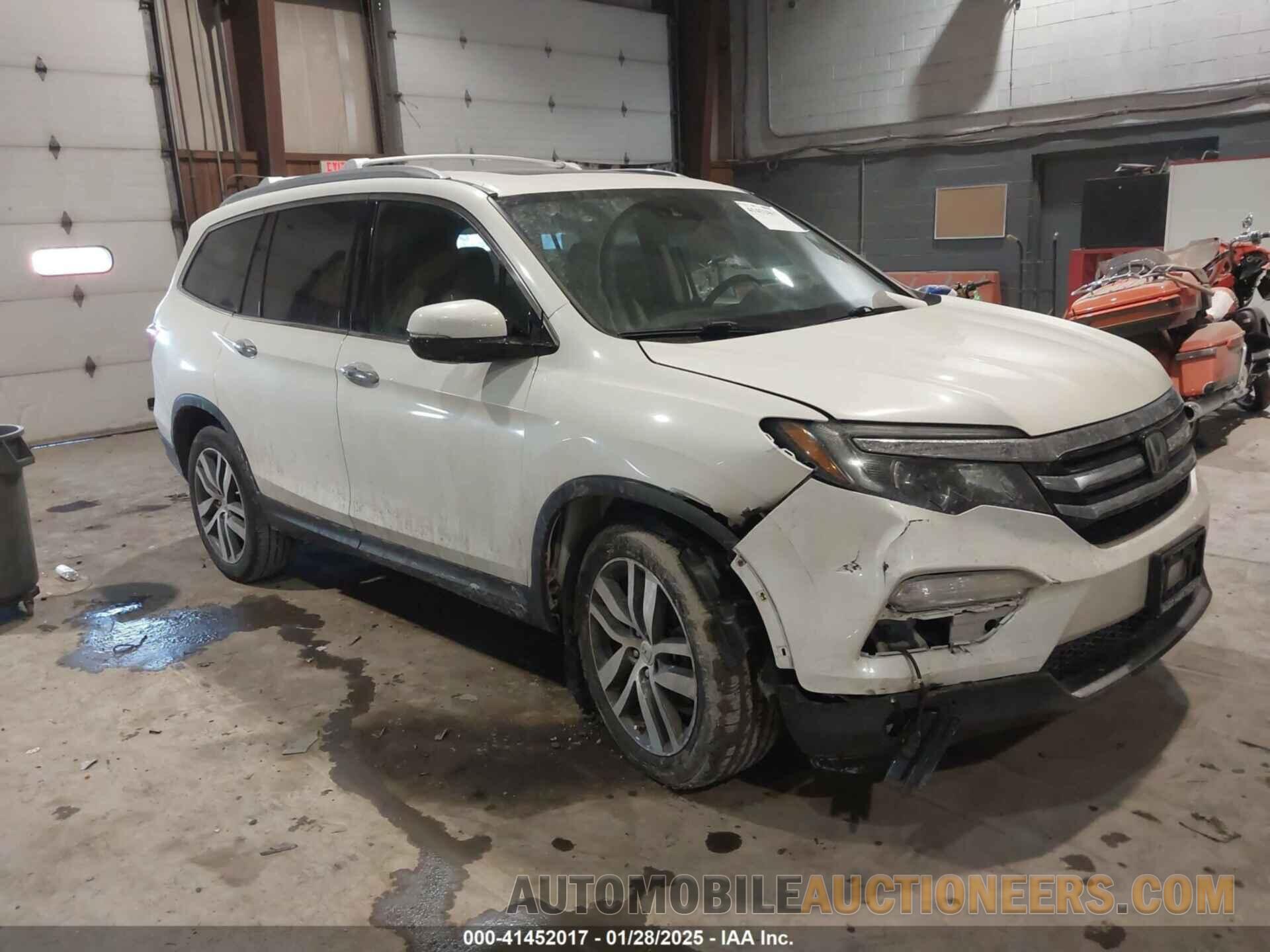 5FNYF6H02GB052864 HONDA PILOT 2016