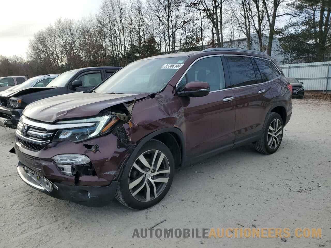 5FNYF6H02GB066831 HONDA PILOT 2016