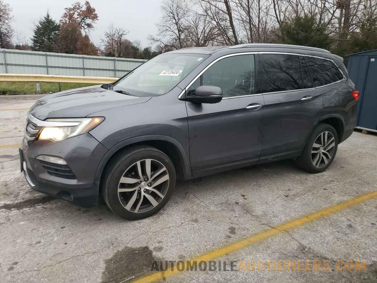 5FNYF6H02GB109662 HONDA PILOT 2016