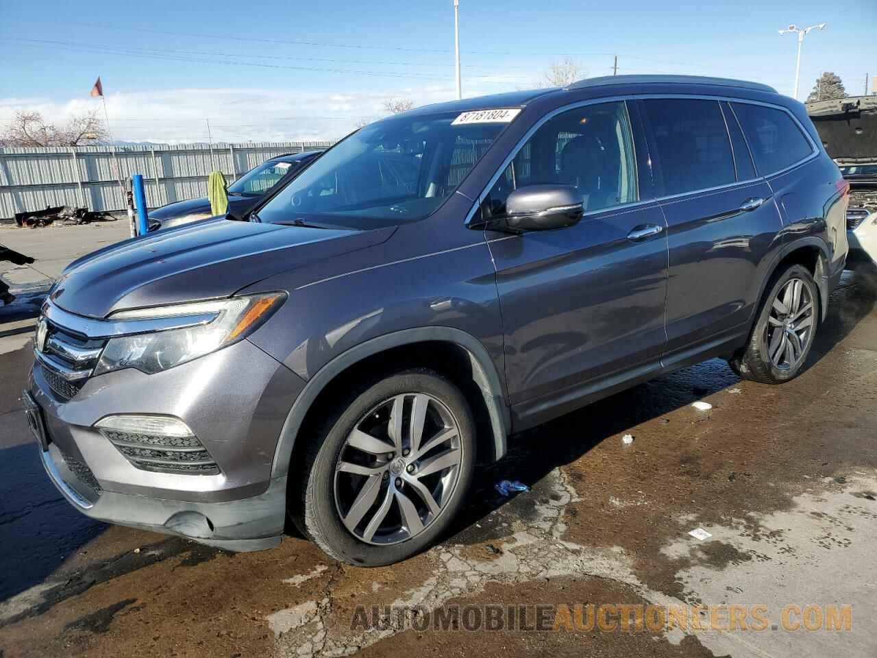 5FNYF6H02GB109693 HONDA PILOT 2016