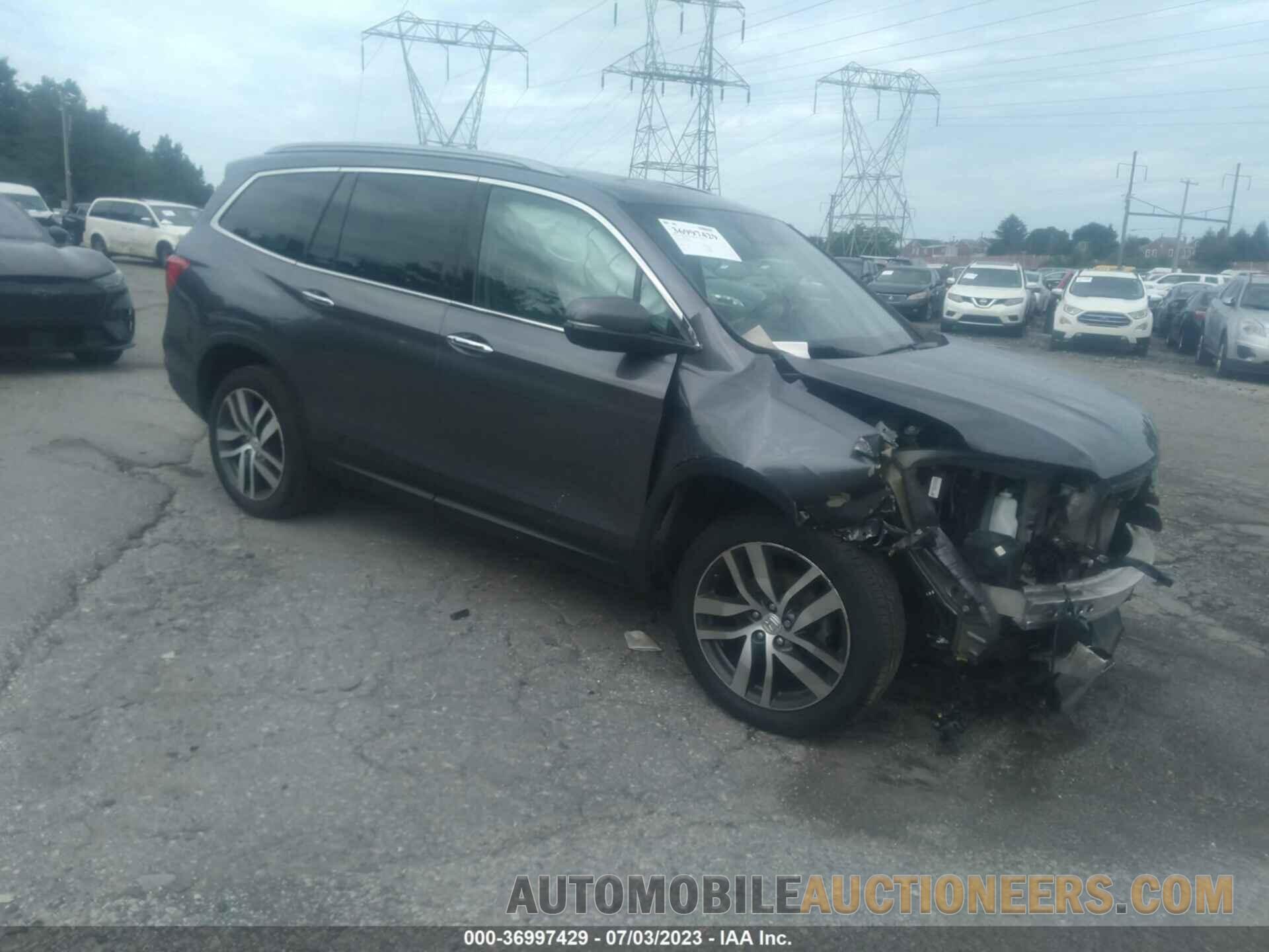 5FNYF6H02JB006782 HONDA PILOT 2018