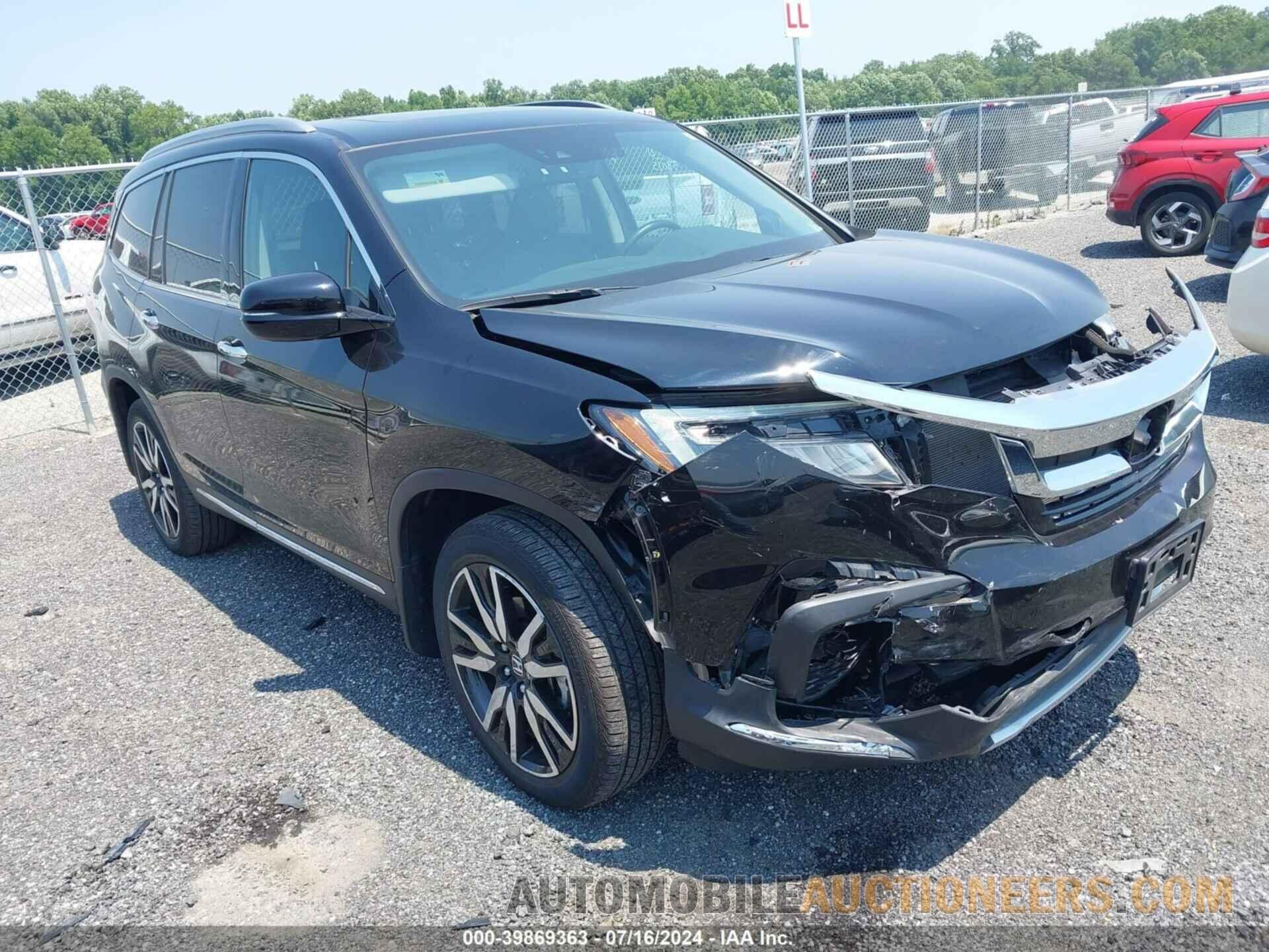 5FNYF6H02MB070017 HONDA PILOT 2021