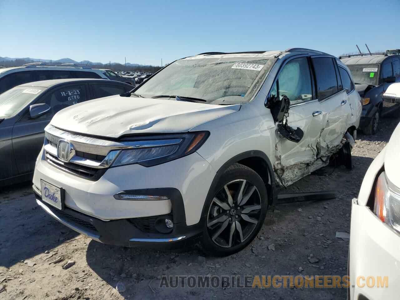 5FNYF6H02NB007050 HONDA PILOT 2022