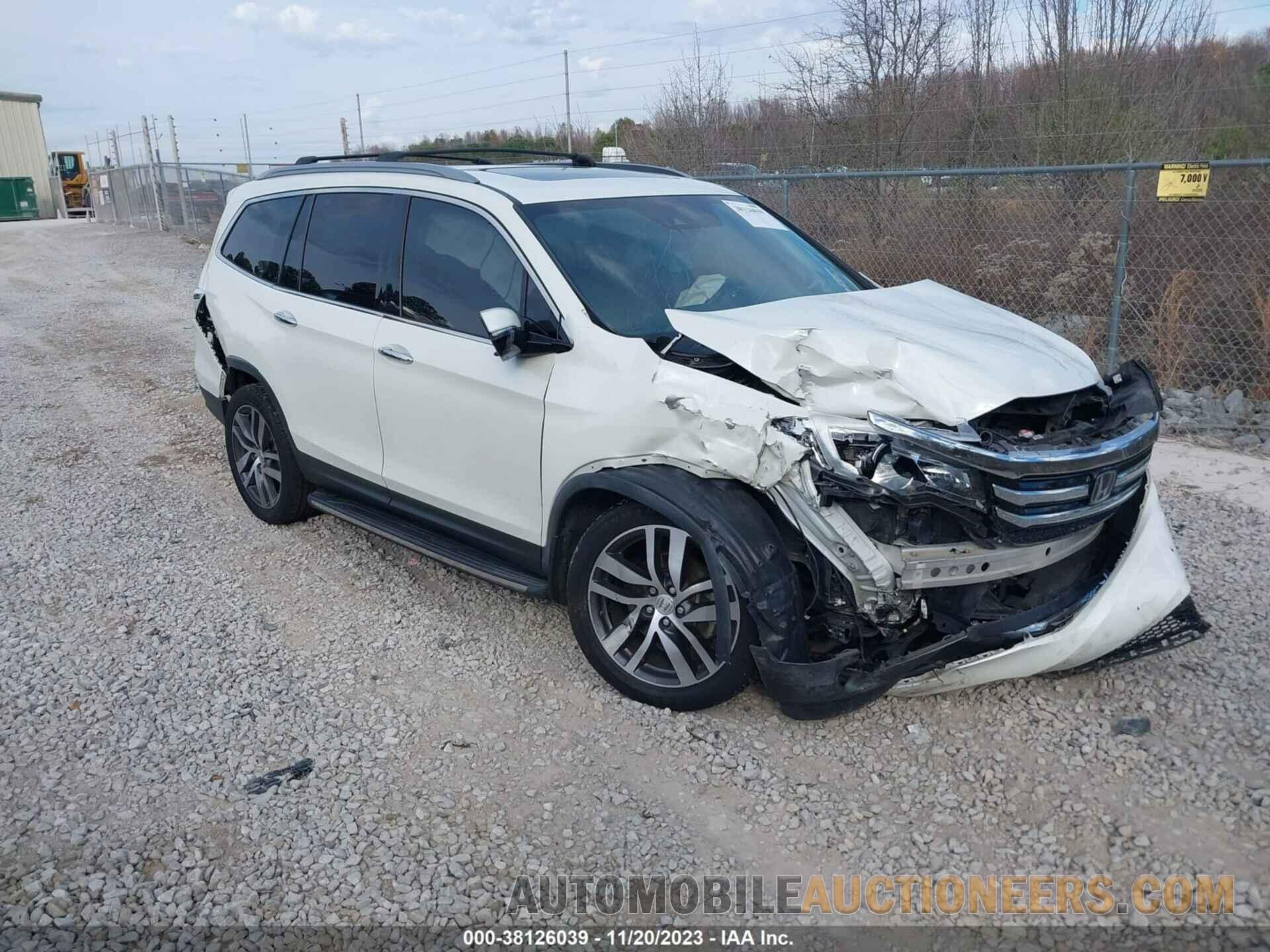 5FNYF6H03JB002191 HONDA PILOT 2018