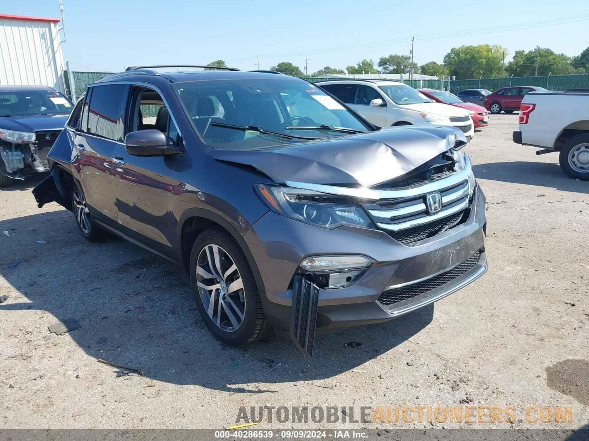 5FNYF6H04GB098907 HONDA PILOT 2016