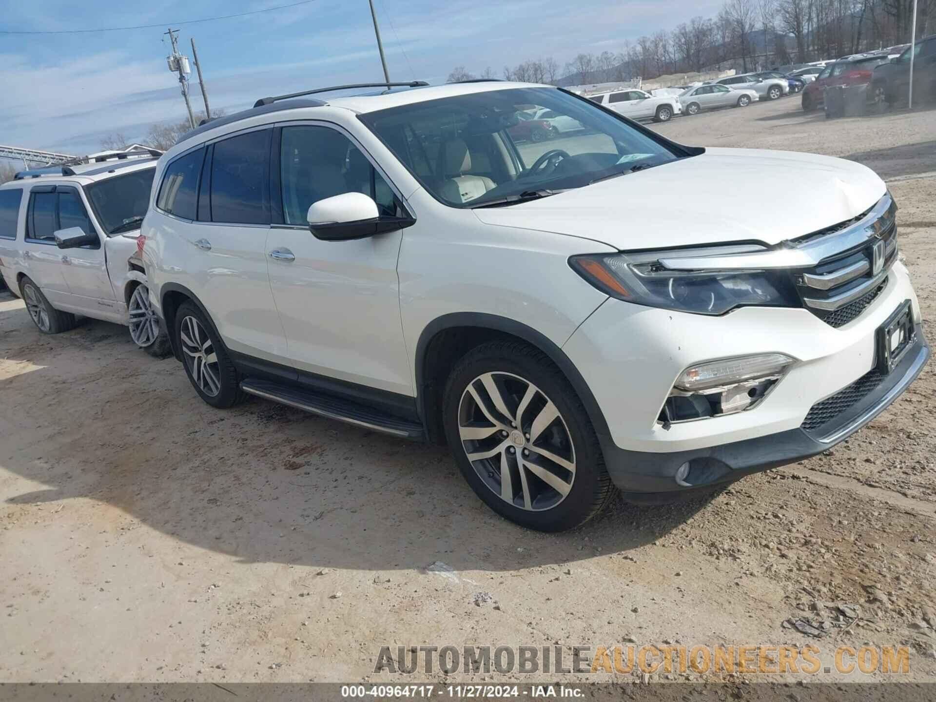 5FNYF6H04GB104379 HONDA PILOT 2016