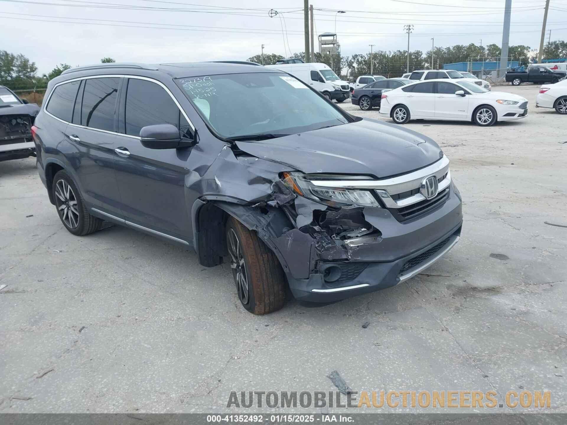 5FNYF6H05KB013551 HONDA PILOT 2019