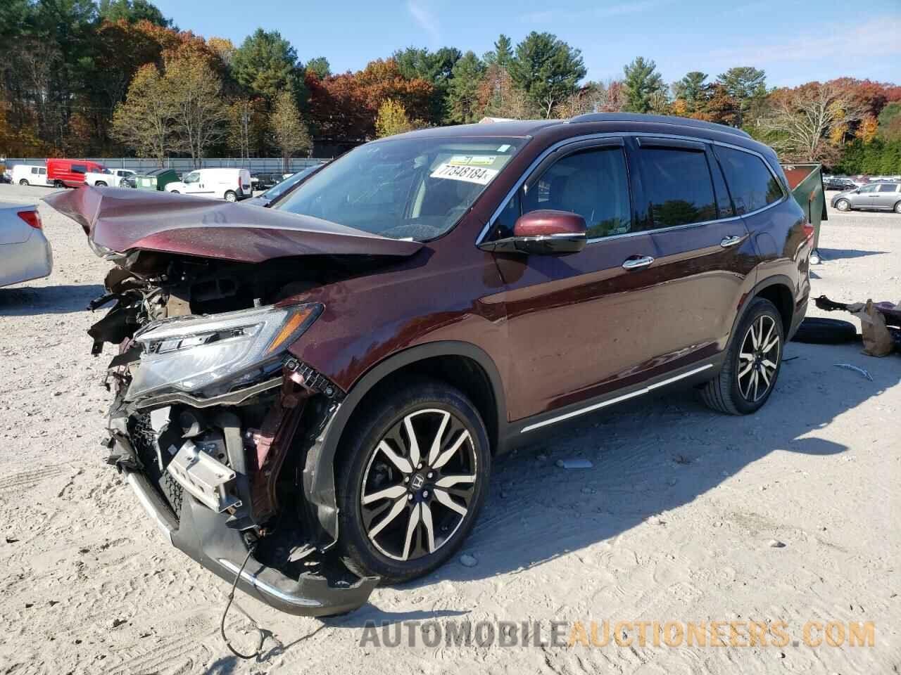 5FNYF6H06MB068478 HONDA PILOT 2021