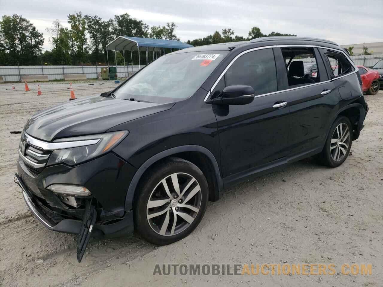 5FNYF6H07GB041407 HONDA PILOT 2016