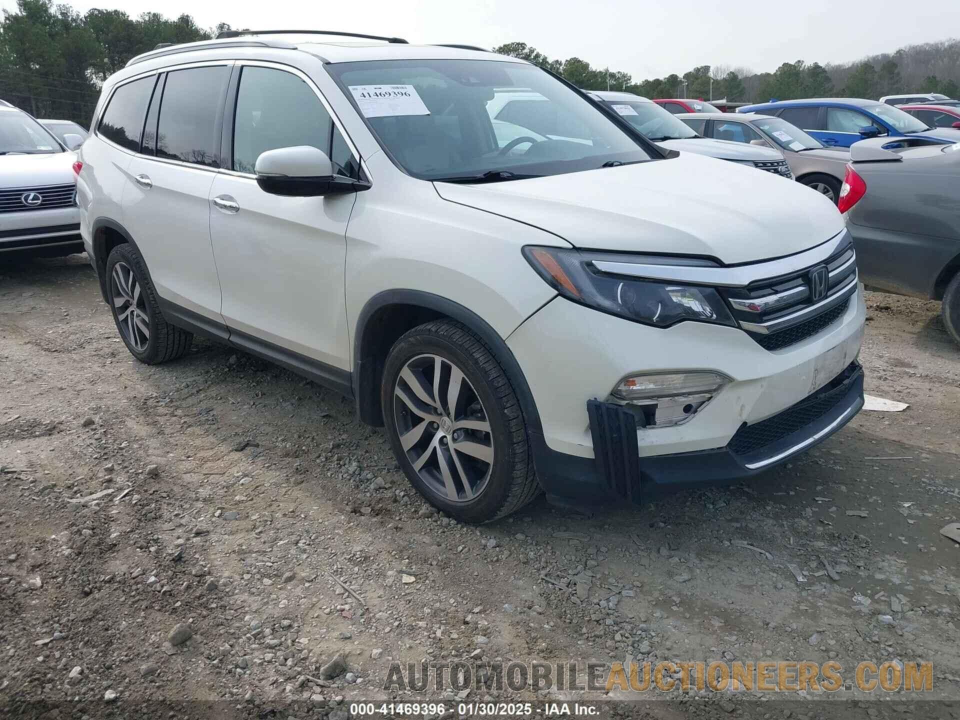 5FNYF6H08GB030805 HONDA PILOT 2016