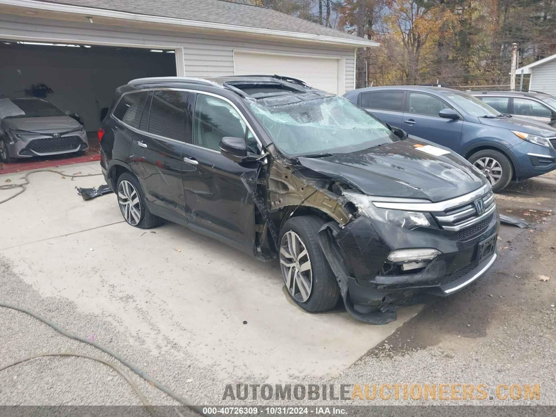 5FNYF6H08GB037642 HONDA PILOT 2016